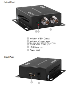 Convertisseur <span class=keywords><strong>1080p</strong></span> vers SDI avec boîtier métallique, 2 sorties SDI, prenant <span class=keywords><strong>en</strong></span> charge une transmission jusqu'à 100 m sur câble RG59 - Product Image 6