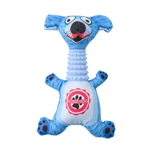 2022 Hot Sell Haustier Spielzeug Oxford Stoff Cartoon Hund Molar Niedliche Tierform Sounding Toy Pet Supplies Haustiere Kauen Spielzeug