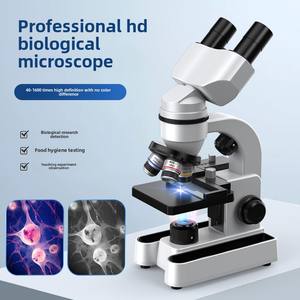 Microscopio Biológico Binocular <span class=keywords><strong>Profesional</strong></span> de 40-1600x, Popular para Experimentos Educativos en Escuelas Primarias y Secundarias - Product Image 5