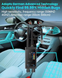 M8000 Detector Anti <strong>Spy</strong> RF Signal Detector Bug Sweeper <strong>Spy</strong> Scanner Magnetic Detector GPS Tracker Hidden Camera Finder - Product Image 4