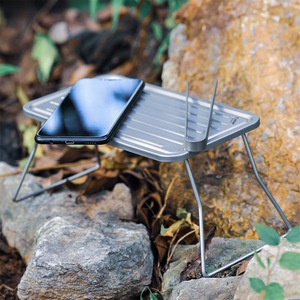 <strong>Camping</strong> Titanium <strong>BBQ</strong> Grill Table Ultralight Mini Table for <strong>Camping</strong> Hiking Picnic Barbecue Korean <strong>Bbq</strong> Grill Table - Product Image 6