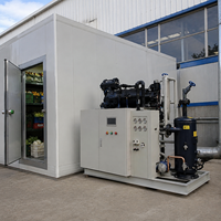 Unité de condensation à vis personnalisée pour chambres froides industrielles, usines de transformation alimentaire et grandes applications de réfrigération
