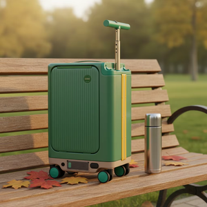 <span class=keywords><strong>Valise</strong></span> à roulettes automatique avec homologation cabine, chariot en aluminium, grande capacité - Product Image 4