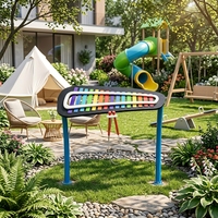 Customized Outdoor Educational Percussion Equipment Stainless Steel Tube Chime For Real Estate Villa Community Amusement Project