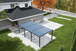 Pérgola de Techo con Aspersores de Aluminio Motorizados, Pérgola de Jardín con Protección Solar, Pérgola de Techo con Revestimiento de Aluminio Impermeable para Exteriores - Product Image 5