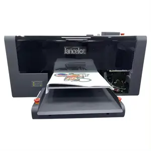 Impresora A3 Dtg con máquina agitadora de polvo para impresora de ropa para telas de algodón