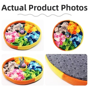 Almohadilla Olfativa Personalizada Ecológica Reutilizable para Perros, Accesorios Suaves para <span class=keywords><strong>Mascotas</strong></span>, Alivio del Aburrimiento, Regalo Festivo, Estilo Fiesta en la <span class=keywords><strong>Playa</strong></span> Hawaiana - Product Image 6