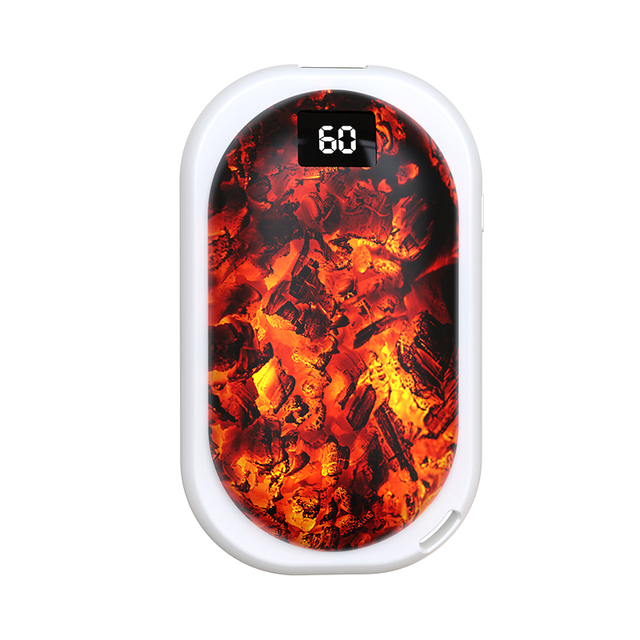 Best Battery Hand Warmer Replaceable 18650 Battery Power Bank PTC Hand Warmer and Power Bank