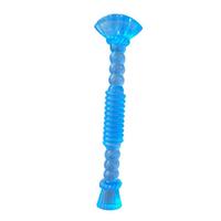 Jouet de tirage pour chien à double ventouse, bâton à mâcher durable en TPR transparent, jouet interactif autonome pour le nettoyage des dents des chiens