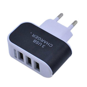 Chargeur mural USB triple 3.1A à prix avantageux, chargeur de téléphone portable LED à 3 ports, adaptateur de voyage pour la maison - Product Image 4