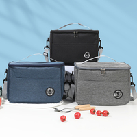 Sac isotherme à grande capacité personnalisé avec motif de lettres, vente en gros, durable, fermeture éclair, pour le stockage des aliments
