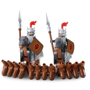 Bloques de Construcción de la Escena del Asedio del Castillo del Rey Héroe Coreano Gwangaeoto, Juguete Histórico de Guerra para Armar - Product Image 6