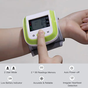 Yonker esfigmomanômetro eletrônico freqüência cardíaca BP máquina pulso automático digital pressão arterial monitor para uso doméstico - Product Image 3