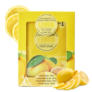 Salon Crystal Gely Jelli Spa Produits pour les pieds Kds 4 en 1 Gelée pour pédicure en gallons Kit de soin des pieds avec fond imprimé Spa pour les pieds - Product Image 2