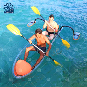 Vicking 11ft Kayak 2 personnes Double siège en gros, kayaks de tourisme en cristal clair, kayak de pêche transparent à vendre - Product Image 5