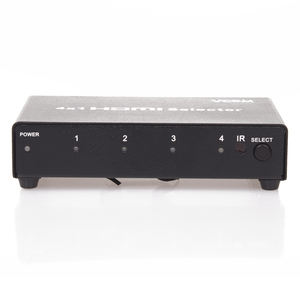VCOM 1080P <span class=keywords><strong>Ful</strong></span> <span class=keywords><strong>HD</strong></span> 4 puertos HDMI Matrix Switch con control remoto IR para 4 computadoras a 1 conmutador de monitor - Product Image 6