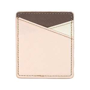 Soporte de tarjeta de crédito de cuero premium Stick On Wallet para iPhone y <span class=keywords><strong>Android</strong></span> Smartphones cubiertas de teléfonos móviles - Product Image 5