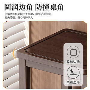 Solid Wood Flower Stand 2 Tier Rectangle Durable Indoor Storage <b>Rack</b> For Living Room Balcony Plant <b>Shelf</b> - Product Image 3