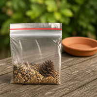 Sacs Ziplock en LDPE à fermeture éclair pour haricots, flocons d'avoine, granulés d'aliments pour oiseaux, aiguilles à roving, masques de snowboard, cire, planches de surf, combinaisons de plongée, tir à l'arc, bowling