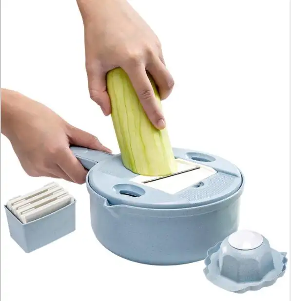 Dụng Cụ Nhà Bếp Vòng Đa Chức Năng Máy Cắt Rau Khoai Tây Peeler Cà Rốt Hành Tây Với Bộ Lọc Rau