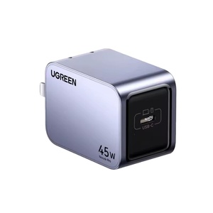 Cargador Rápido Nexode <span class=keywords><strong>UGREEN</strong></span> <span class=keywords><strong>45W</strong></span> GaN, Cargador de Pared USB-C Plegable para iPhone 17/16 Pro Max - Product Image 1