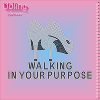 Transfert thermocollant écologique à strass en verre brillant pour talons hauts, motif de transfert pour T-shirt, faible MOQ