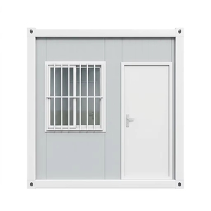 Ufficio Container Smontabile da 20 Piedi con Connessione a Bullone, Struttura in Acciaio Senza Saldature, Edificio Prefabbricato Modulare con Pannelli Sandwich - Product Image 6