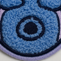 Patchs thermocollants personnalisés en chenille grande taille, patchs en chenille pour blousons universitaires, sur mesure pour la décoration de vêtements