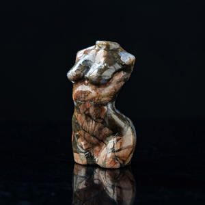 ทับทิมธรรมชาติแบบทำมือสำหรับผู้หญิงแบบจำลองการแกะสลักร่างกายคริสตัลบำบัดพลอยเรกิศิลปะแบบสาวเซ็กซี่งานฝีมือตกแต่งบ้าน - Product Image 3