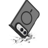Étui magnétique mat pour iPhone Duo Ultra Air 17 16 15 14 13 12 11 18 Pro Max Plus SE4 17e Charge sans fil Coque rigide de protection