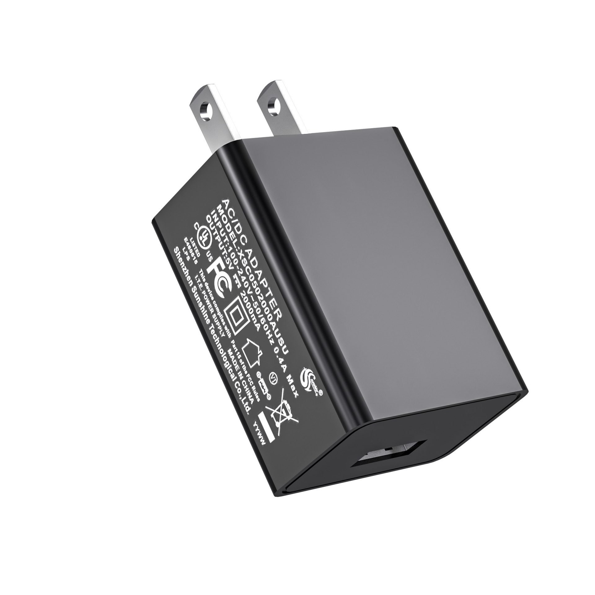 USB Mobile Phone Charger with CE for cUL Certification 5V 1A 2A 2.5A OTP Protection Electric Plug for US & EU 5W & 10W Output Pow · image 4