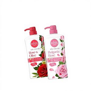 Bondy Care Rose & Olive Shampooing et Gel Douche 3-en-1 Liquide Rafraîchissant Hydratant - Product Image 1