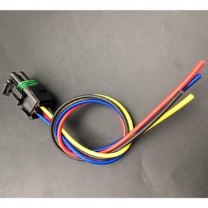 トルクコンバーターと互換性のあるカスタムワイヤーハーネスTCC700R4L60コネクターピグテールワイヤーハーネスTPITBIカマロホワイト - Product Image 6