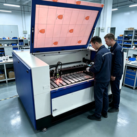 Machine de découpe et de gravure laser numérique CNC 2-en-1 1390, compatible OEM/ODM, pour cuir, tissu, bois, tôle et cristal