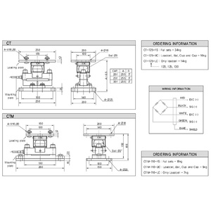 Sensores de tipo puente Veidt para básculas automotrices originales coreanas Dacell Dallon, modelos CT-T20, CT-T25, CT-T30, con pantalla digital - Product Image 4