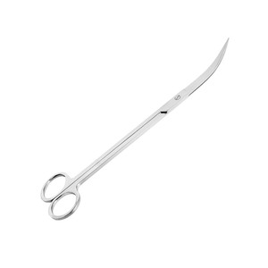 Nuovo 25cm 9.8 pollici curvo in acciaio inox forbici acquario acqua erba piante <span class=keywords><strong>per</strong></span> la pulizia strumenti - Product Image 1