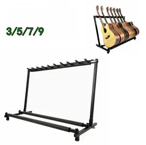 3/5/7/9 Guitar Display Metal stand Guitar Stand Multiple display rack