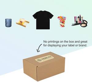 Gros 9x6x4 Pouces Gratuite Boîtes Pack de 25, Petit Carton Ondulé Boîte Postale pour Emballage Littérature Mailer - Product Image 4