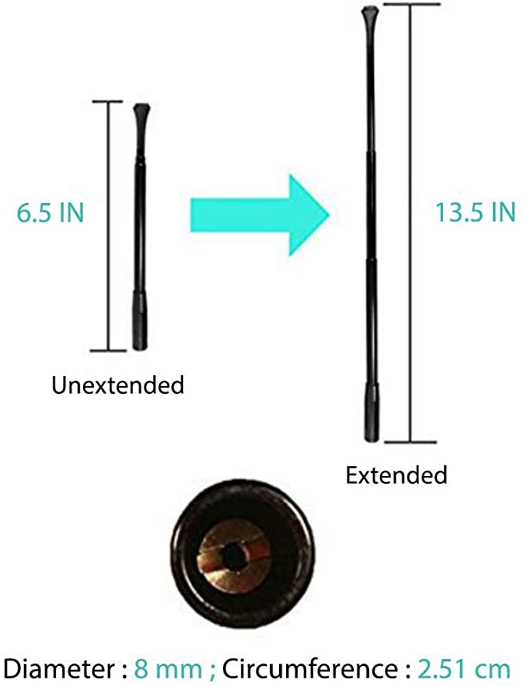 Retro Long Rods Retractable Cigarette Holder