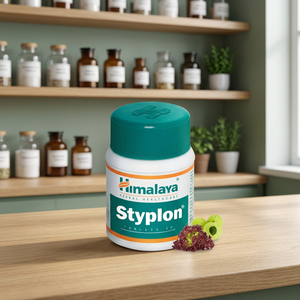 Himalaya Styplon <b>Tablets</b> Herbal Extract Supplement Wild Plastic <b>Container</b>/Bottle Natural Wellness Product Export India - Product Image 2