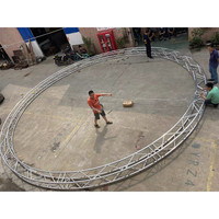Truss de iluminación circular de aluminio Dia Global Dj de 10 pies a la venta