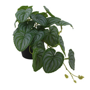 Senmasine 50cm Artificial Greenery Green Fake Small Watermelon Leaves <strong>Plants</strong> for Home Office Table <strong>Shelf</strong> Hanging Decoration - Product Image 5