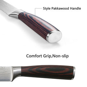 KITCHENCARE 2025 Trending Professional Messer Wood Chef <span class=keywords><strong>Knife</strong></span> Cuchillo de cocina muy afilado 1 Juego para todo tipo de carne - Product Image 3