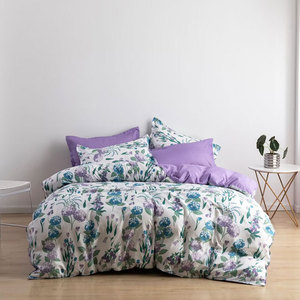 New Durable phong cách thời trang tùy chỉnh màu sắc Polyester bốn-mảnh bedding Set Đối với trang chủ - Product Image 1