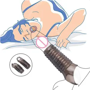 Anneau pénien pour hommes Boucle de retard Cock sexitoys pour hommes anneaux péniens Fournitures pour adultes Buse de lin d'éjaculation retardée Manchon pour pénis