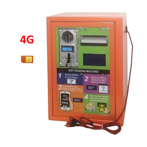 Sản Phẩm Bán Chạy Nhất Trực Tuyến Treo Tường 2 Trong 1 Đồng Xu Tiền Giấy Hoạt Động Sạc Dịch Vụ 4G WiFi Máy Bán Hàng Tự Động - Product Image 2