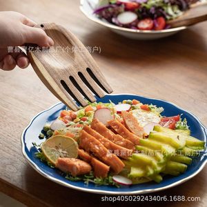 ชุดส้อมสลัดไม้ ดีไซน์เรียบง่ายทันสมัย สำหรับใช้ในครัว - Product Image 4