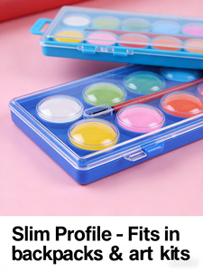 Juego de <span class=keywords><strong>Pintura</strong></span> Portátil ZKJ <span class=keywords><strong>con</strong></span> Bandeja de Pigmentos de Acuarela Sólida, Seguro para <span class=keywords><strong>Pintar</strong></span> y Hacer Grafitis, Zhejiang - Product Image 3