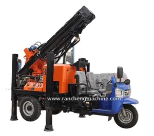 High Quality Latest Design drilling machine 200m Tricycle Mounted Water Well Drilling Rig