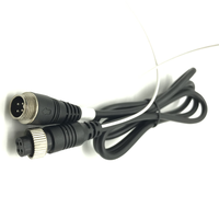 Câble d'aviation 4 broches de 1 m avec déclencheur inversé pour faisceau de câbles vidéo de véhicule MDVR – Direct Usine